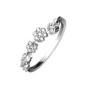 【送料無料】ジュエリー・アクセサリー シルバーアジャスタブルリングジルコニウムbague ajustable argent 925 zirconiums ronds fleurs