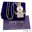 【送料無料】ジュエリー・アクセサリー コラーナシルバーロスワロフスキーオリジナルアンジェロクリスタルリマンマcollana donna argento swarovski elements originale g4love angelo cristalli mamma