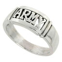 argent sterling etatsunis armee anneau bague, haut poli finition※注意※NYからの配送になりますので2週間前後お時間をいただきます。人気の商品は在庫が無い場合がございます。ご了承くださいませ。サイズの種類の商品は購入時の備考欄にご希望のサイズをご記載ください。　携帯メールでの登録ですと楽天からのメールが届かない場合がございます。