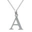 【送料無料】ジュエリー・アクセサリー シルバーアイデアcollier initiale lettre a en argent 925 longueur 45cm ou 50cm idee cadeau