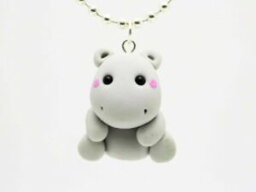 【送料無料】ジュエリー・アクセサリー カバフィモコリアーhippopotame fimo collier