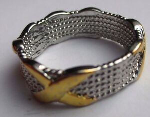 【送料無料】ジュエリー・アクセサリー リングリングメッキリングシルバーサイズbelle bague alliance anneau plaque or et argent cadeau amoureux taille 62