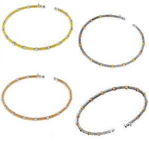 【送料無料】ジュエリー・アクセサリー シルバースターリングマルチトンブレスレットargent sterling multi amp; deux tons bracelet