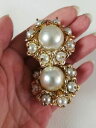 【送料無料】ジュエリー・アクセサリー イヤリングヴィンテージクリップboucles doreilles ancienne, vintage, clips(4)