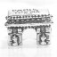 【送料無料】ジュエリー・アクセサリー パリスターリングシルバーヨーロピアンチャービーズarch of triumph paris authentic 925 sterling silver european charm beads s 374