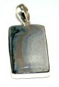 【送料無料】ジュエリー・アクセサリー シルバースターリングモスアゲートジュエリーペンダントargent sterling mousse agate bijoux pendentif pend430