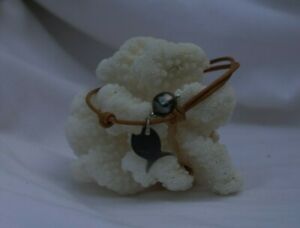 【送料無料】ジュエリー・アクセサリー タヒチブラックパールブレスレットbracelet authentique perle noire de tahiti(4)