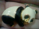 【送料無料】ジュエリー・アクセサリー パンダメタルドラドアンティグオブローチbroche panda metal dorado antiguo