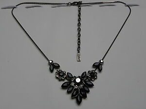 【送料無料】ジュエリー・アクセサリー エトニカブラックグレービーズネックレスデザインオリジナルetnika collier a perles noir et gris avec un joli design floral original
