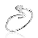 【送料無料】ジュエリー・アクセサリー bague ancre en argent 925 rhodie neuve taille 50 disponible