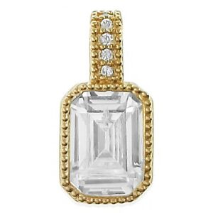 yzWG[EANZT[ y_gS[hbLILVfXWRjEIvV`F[pendentif femme plaque or 750000 et oxydes zirconium chaine en option neuf