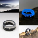 【送料無料】ジュエリー・アクセサリー ウッドリングジュエリーエポキシリングwood resin ring mysterious world handmade j...