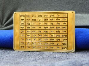 【送料無料】ジュエリー アクセサリー ウォレットカードシェムハメフォラステトラグラムマノンwallet card 72 gods name, shem hamephorash , tetragrammanon, brass, amulet