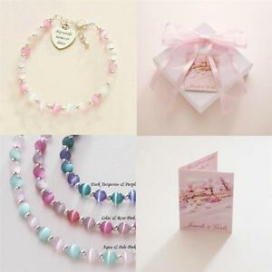 【送料無料】ジュエリー・アクセサリー ブライドメイドパーソナライズブレスレットpersonnalise bracelets pour filles, demoiselles dhonneur, daughters any grave