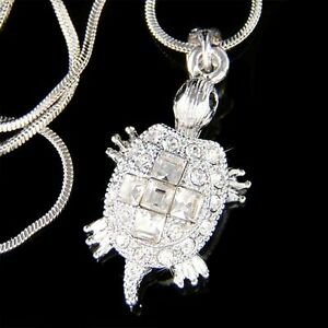 【送料無料】ジュエリー・アクセサリー タートルクリスタルスワロフスキーウミガメクロスカラーtortue ~ avec cristal swarovski mer tortue tortues croix collier