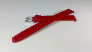 ジュエリー・アクセサリー クラシッククロコダイルモデルブレスレットbracelet montre en 12mm modele classique rouge en crocodile