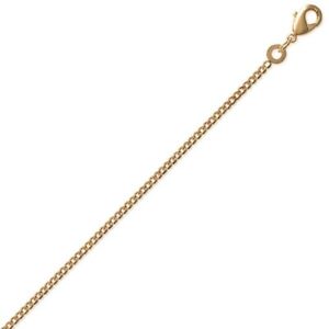 【送料無料】ジュエリー・アクセサリー チェインメッキゴールドグルメメッシュchaine plaque or maille gourmette 2mm