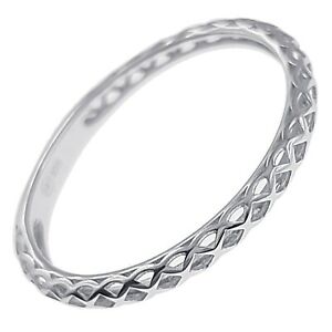 【送料無料】ジュエリー・アクセサリー シルバーローディエレディースリングサイズbague jonc ajoure en argent 925 rhodie femme taille 58 disponible