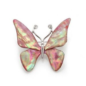 【送料無料】ジュエリー・アクセサリー パールピンクカラフルアワビシェルブローチピンmother of pearl pink butterfly design colorful abalone shell wedding brooch pin 【送料無料】ジュエリー・アクセサリー パールピンクカラフルアワビシェルブローチピンmother of pearl pink butterfly design colorful abalone shell wedding brooch pin