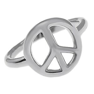 ジュエリー・アクセサリー シルバーサイズbague peace amp; love en argent 925 taille 60 disponible femme