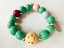 【送料無料】ジュエリー・アクセサリー ネイチャーヴェルデデザインブレスレットウッドbracciale design nature verde con legno