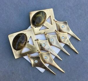 【送料無料】ジュエリー・アクセサリー イタリアヴィンテージクリップイヤリングヴィンテージクリップイヤリングコンディションvintage earrings orecchini vintage clip made in italy anni’70 nos condition(4)