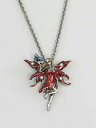 【送料無料】ジュエリー・アクセサリー アシュラーコリアーレッドエルフ9976120 argento metallo bugnata collier elfo rosso(4)