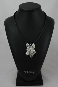 【送料無料】ジュエリー・アクセサリー バーゼンジネックレスアートドッグbasenji collana rivestita d’argento, alta qualita art dog it