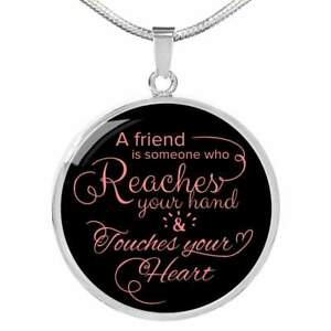 【送料無料】ジュエリー・アクセサリー ベストフレンドサークルペンダントネックレスステンレスゴールドbest friend regalo cerchio ciondolo collana acciaio inox o 18k oro 457559cm