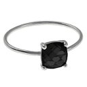 bague femme en argent 925 rhodie et zirconium noir taille 60 dispoバゲフェムアンアルジェントロジエエジルコニウムノワール※注意※NYからの配送になりますので2週間前後お時間を...