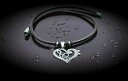 【送料無料】ジュエリー・アクセサリー ミュージックハートジロコロトレブルクレフバスクレフデザインmusic cuore girocollo treble clef e bass clef design