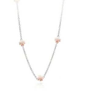【送料無料】ジュエリー・アクセサリー シルバーネックレスクアドリフォリオロゼcollana mabina in argento 925 quadrifoglio rose 553221