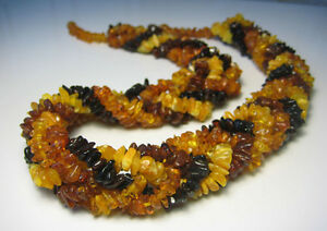 ̵ۥ奨꡼꡼ 饤Хݥå奢Сͥå쥹5 linea massiccia baltica lucidato collana ambra