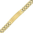 【送料無料】ジュエリー・アクセサリー メンズスチールブレスレットメッキジャージacciaio da uomo engraveable 10mm id bracc...