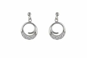 【送料無料】ジュエリー・アクセサリー ジルコーニシルバースターリングイヤリングハンギングイヤリングorecchini zirconi argento sterling orecchini pendenti