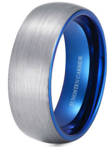 【送料無料】ジュエリー・アクセサリー インテリアブラシタングステン quality 8mm brushed tungsten w..