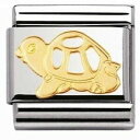 【送料無料】ジュエリー・アクセサリー ノミネートクラシックホワイトゴールドタートルペンダント£nomination classic oro bianco ciondolo tartaruga 03011217 rrp £ 22(4)