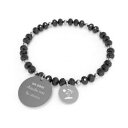 yzWG[EANZT[ uXbgubNX`[bracciale 10 buoni propositi donna b5248n acciaio nero