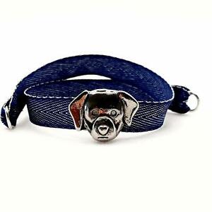 楽天hokushin【送料無料】ジュエリー・アクセサリー アルパッカノロスブレスレットnora pfeiffer bracciale al nodo di sta con canecharm da alpacca o