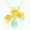 yzWG[EANZT[ lbNXy_gACXJZhj[S[hbLZ~vWIVncollana con ciondolo aylas calcedonio 21ct gold plated semi preziosi gemstoneha