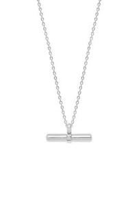 【送料無料】ジュエリー・アクセサリー バーネックレスシルバーメッキエステラバートレットbarra a t collana placcato argento believe in yourself estella bartlett