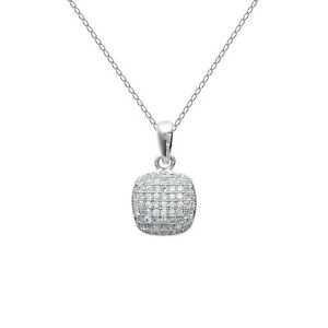 【送料無料】ジュエリー・アクセサリー コリアーアンアルジェントローディエエオキシデスデジルコニウムロンユールオショワcollier en argent rhodie et oxydes de zirconium longueur au choix 45cm ou 50cm