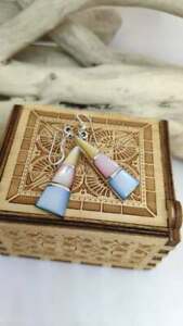 【送料無料】ジュエリー・アクセサリー シルバーペンダントイヤリングsilver 925 pendant earrings and mother of three colors handmade