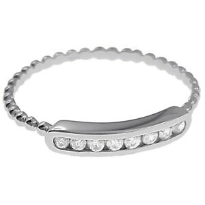 【送料無料】ジュエリー・アクセサリー メイルブールエンアージェントロディエオキシデスジルコニウムbague maille boule en argent 925 rhodie et oxydes zirconium taille 56 dispo