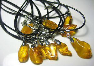 【送料無料】ジュエリー・アクセサリー バルトペンダントロットlotto di 10 ambra baltica ciondoli(4)