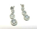 【送料無料】ジュエリー・アクセサリー シルバーイヤリングジルコンライトポイントorecchini argento 925 con zirconi ag punti luce trilogy(4)