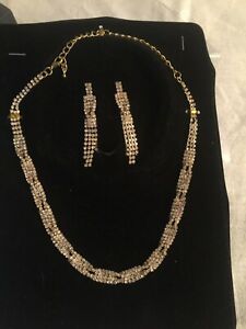 【送料無料】ジュエリー・アクセサリー ネックレスネックイヤリングセットcollo collier con orecchini set