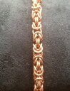 【送料無料】ジュエリー・アクセサリー ブレスレットビザンチンモデルジャージ8 bracciale in rame, modello bizantino loom...