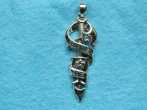 【送料無料】ジュエリー・アクセサリー ドリアデデザインゴブレットシルバーブレードスターリングペン..