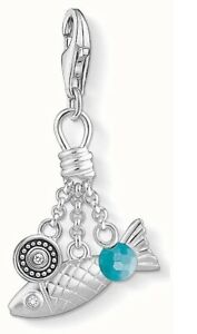 【送料無料】ジュエリー・アクセサリー トーマスサボシルバースターリングチャームエトノフィッシュ£nuovo thomas sabo argento sterling charm pesce etno 1325 rrp £ 6900(4)